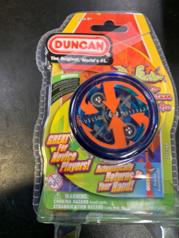 Photo 1 of Duncan Toys Reflex Auto Return Yo-Yo, Beginner String Trick Yo-Yo, Blue