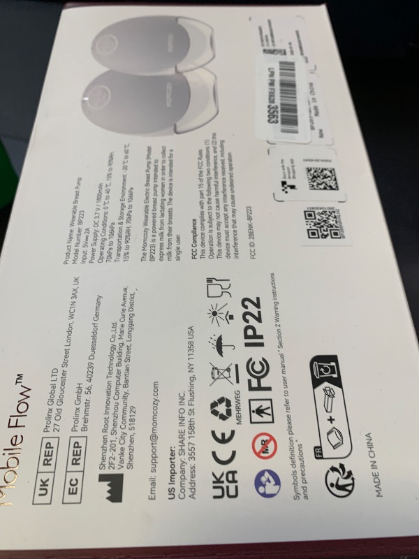 Photo 1 of Momcozy Wearable Breast Pump, Hands Free Upgraded Mobile Flow | M9, App Discreet Control with Personalized Multi-Modes & 15 Levels, Wearable Breast Pump 24mm, 2 Pack Cozy Red