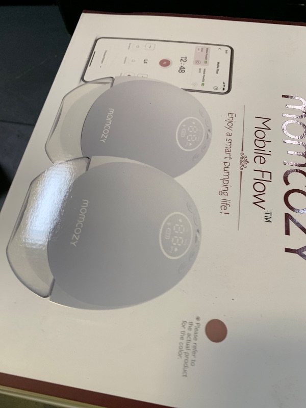 Photo 1 of Momcozy Wearable Breast Pump, Hands Free Upgraded Mobile Flow | M9, App Discreet Control with Personalized Multi-Modes & 15 Levels, Wearable Breast Pump 24mm, 2 Pack Cozy Red