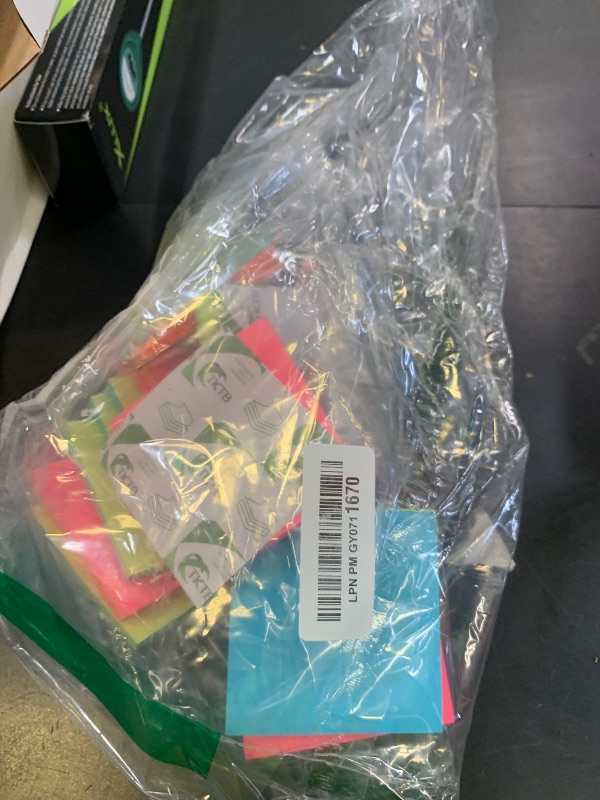 Photo 1 of (18 Pads) Pop Up Sticky Notes 3x3 Refills, Alternating Color, Strong Adhesive Memo Pad Bulk, Suitable for Home, Office, School, Clean Removal