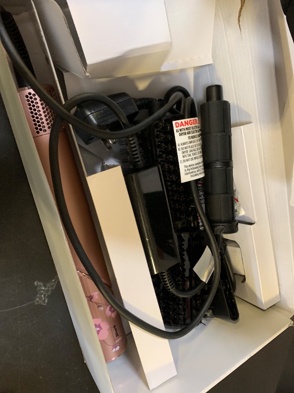 Photo 1 of Shark FlexStyle Air Styling & Drying System, Powerful Hair Dryer Brush & Multi-Styler with Auto-Wrap Curlers, Concentrator Attachment and Storage Bag, Blossom Bliss, HD432RS