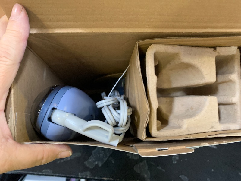 Photo 1 of Infiniti PRO by CONAIR Steam Therapy Hair Steamer, Portable Styling Tool with 7-Inch Diffuser Attachment, 30-Second Heat-Up, Penetrating Steam for Detangling, Reshaping, and Volumizing Curls, Blue