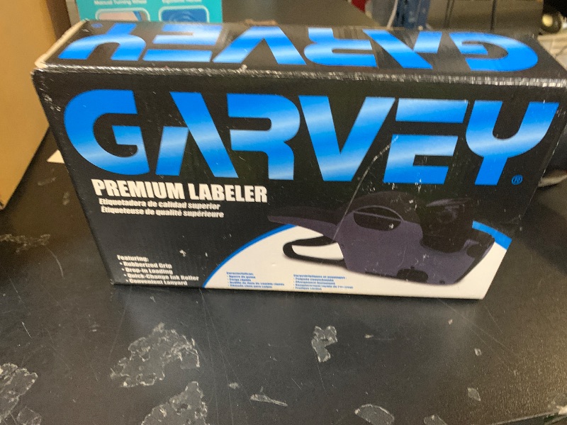 Photo 1 of Perco Garvey 22-66 Price and Date Marking Starter Kit — Includes Garvey 22-66 2-Line Labeler Gun, 4,000 White Pricing Labels and an Inker