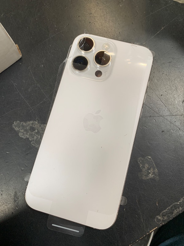 Photo 1 of Apple iPhone 16 Pro Max, 256GB, White Titanium - Unlocked (Renewed)