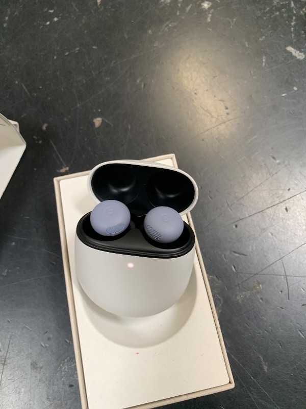Photo 1 of Google Pixel Buds Pro 2 - Wireless Bluetooth Earbuds with Pro-Level Active Noise Cancellation - Built for Gemini AI Assistant - Moonstone (2025 Model)
