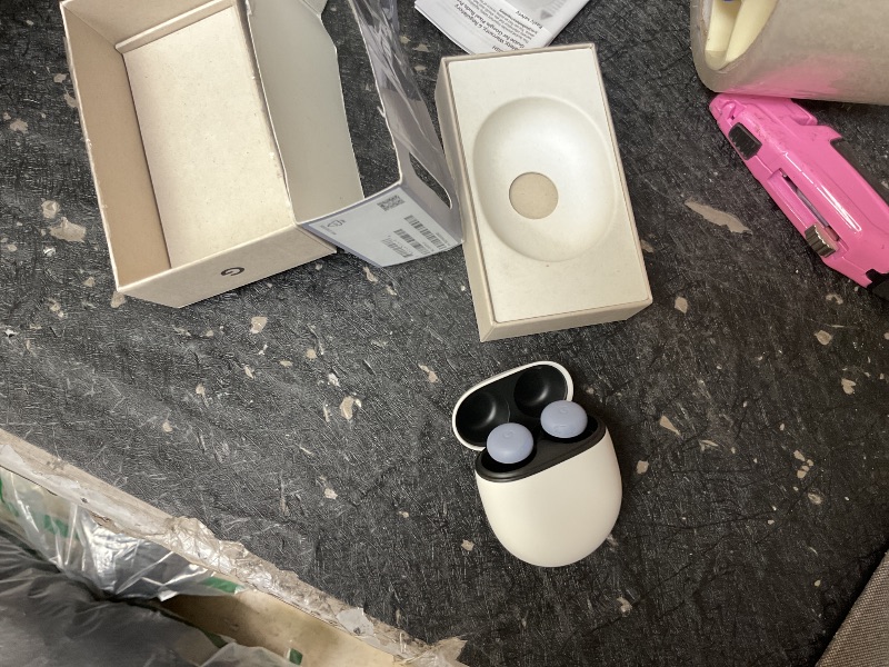 Photo 4 of Google Pixel Buds Pro 2 - Wireless Bluetooth Earbuds with Pro-Level Active Noise Cancellation - Built for Gemini AI Assistant - Moonstone (2025 Model)