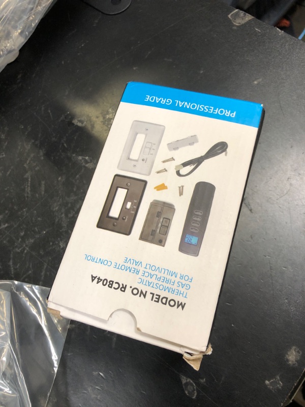 Photo 1 of Replacement Remote Control RCB04A for Skytech 1001TH A and Procom Millivolt Wireless On/Off, Thermostat Gas Fireplace Remote and Receiver Kit