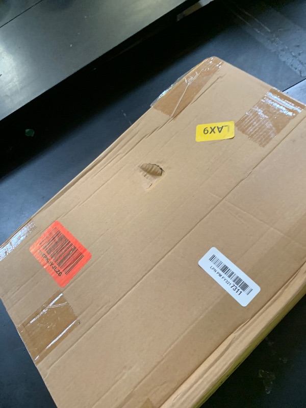 Photo 1 of Trironsun Vintage Double Layer Bread Box for Kitchen Counter Bamboo Bread Storage Container Large Capacity Bread Storage Bin (Antique Black)