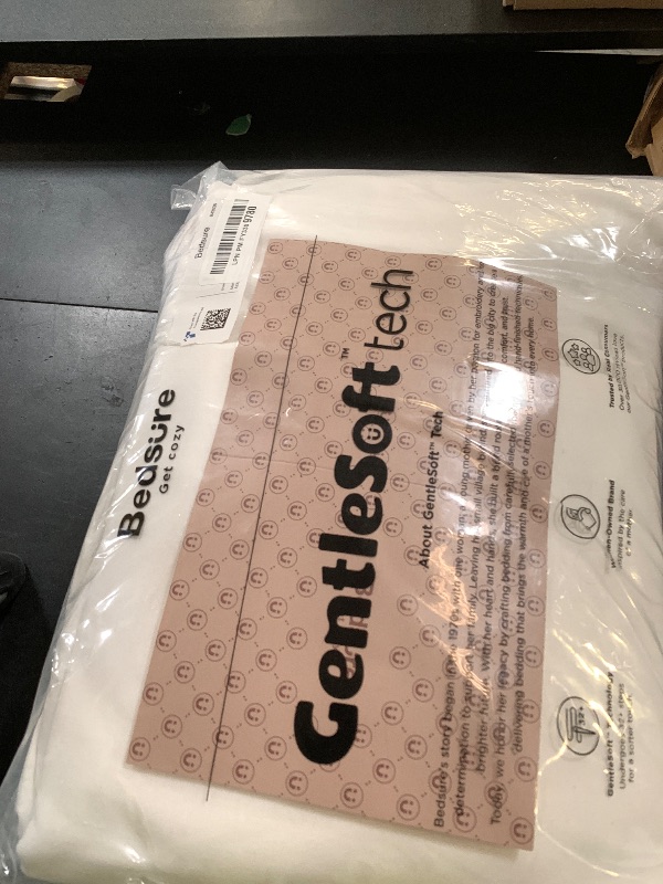 Photo 1 of Bedsure Linen Sheets - California King Sheet Sets, Blend from Linen Cotton Bedsheets, Breathable, Durable and Anti-Pilling California King Bed Sheets, Deep Pocket Up to 16 Inches, 4 Pieces, White