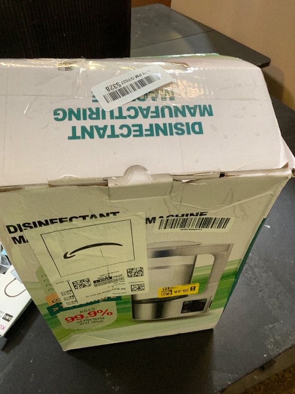 Photo 1 of Huacmoet Hypochlorous Acid & Sodium Hypochlorous Solution Generator - Portable 2000ML Capacity Electrolyzed NaCl Water Solution Generator - Making Generate HClO Machine for Daily Cleaning