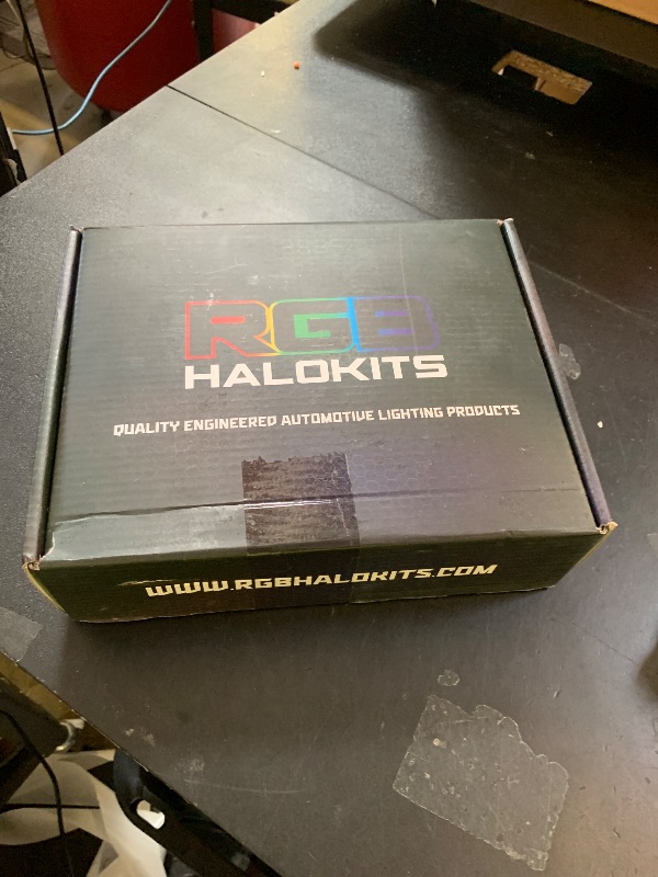 Photo 1 of RGB Halo Kits Multicolored LED Logo to fit GMC Front Emblem - Illuminated Truck Logos 2007-2018 Sierra Models - Replacement to fit GMC Emblems for Trucks - LED Truck Logo Emblems - Made in USA