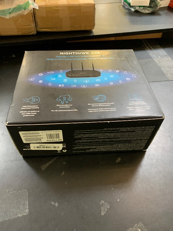 Photo 1 of NETGEAR Nighthawk WiFi 6 Router (RAX36) – Router Only, AX3000 3 Gbps Wireless Speed – Dual-Band Gigabit Internet – Covers 2,000 sq. ft., 25 Devices – Built-in VPN, USB 3.0, Gaming