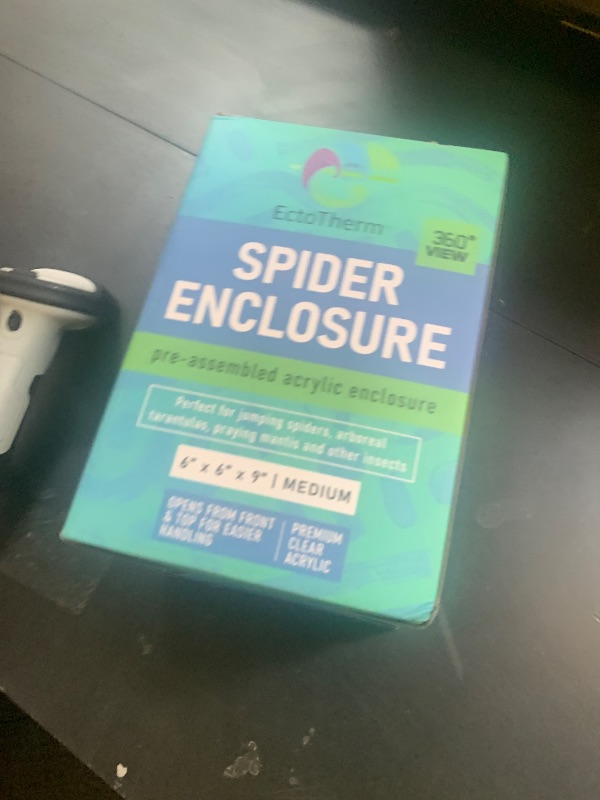 Photo 1 of EctoTherm Jumping Spider Enclosure - for Habitat, Terrarium Kit and Arboreal Tarantula Enclosure