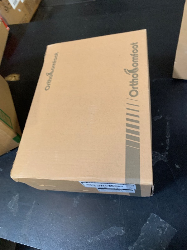 Photo 1 of Boys Kids Diabetic Wide Width Toe Box Orthopedic Walking Shoes: Leisure Fit Heel Spurs Foot Heel Pain Relief Sneakers, Orthotic Tennis Plantar Fasciitis Gowalk Camping Boys Shoes Blue Big Kid 7