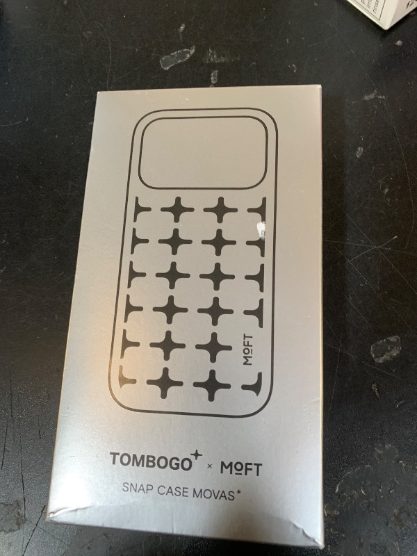 Photo 1 of MOFT x Tombogo for iPhone 17 Pro Max Case- MOVAS Snap Case, MagSafe Compatible, Soft-Touch Vegan Leather, Classic Minimalist Design, Lightweight, Stain-Resistant & Camera Protection, Cement