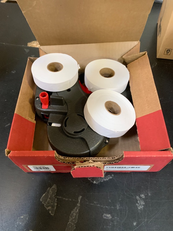 Photo 1 of Perco Monarch 1131 Pricing Gun with Labels Starter Kit: Includes Price Gun, 10,000 White Pricing Labels and Preloaded Inker