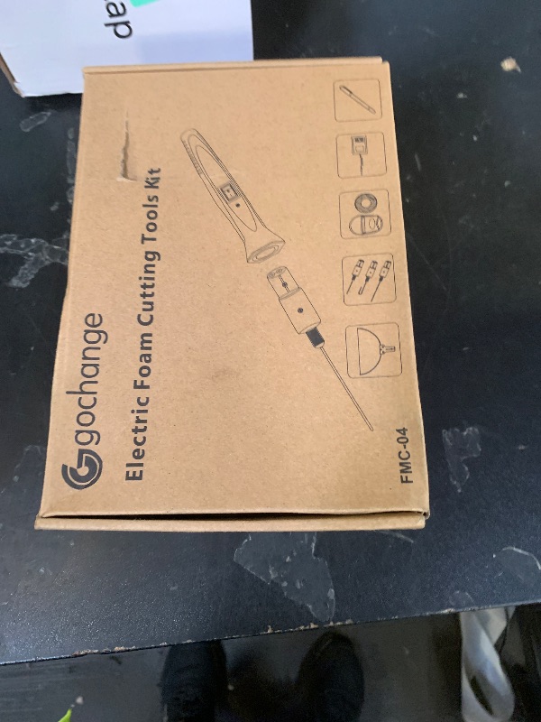 Photo 1 of GOCHANGE 4 in 1 Foam Cutter Set, 18W Electric Styrofoam Cutting Tools Kit, 100-240V Hot Wire Cutter Tool With Power Adapter For DIY Craft, Small Cutting Project, Foam Carving & Digging