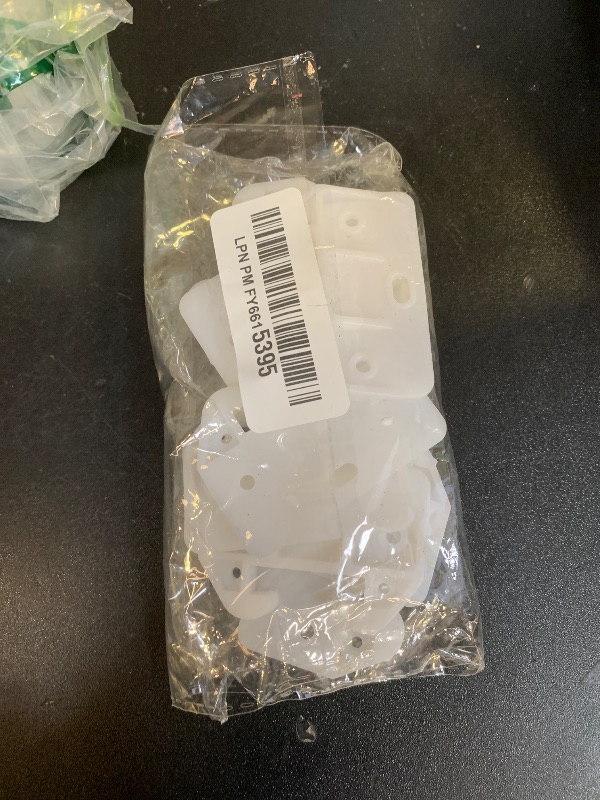 Photo 1 of 10 Pieces Plastic Drawer Guides Drawer Track Guides Replacement Parts Drawer Rail for Dressers Hutches and Drawer Systems
