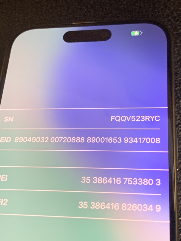 Photo 1 of Apple iPhone 15 Pro, 512GB, Black Titanium - Unlocked (Renewed)