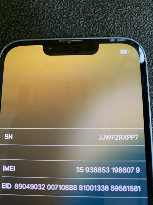 Photo 1 of Apple iPhone 14, 256GB, Blue - Unlocked (Renewed)