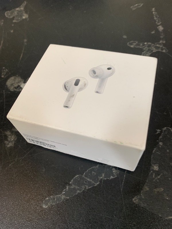 Photo 1 of Apple AirPods Pro 3 Wireless Earbuds, Active Noise Cancellation, Live Translation, Heart Rate Sensing, Hearing Aid Feature, Bluetooth Headphones, Spatial Audio, High-Fidelity Sound, USB-C Charging