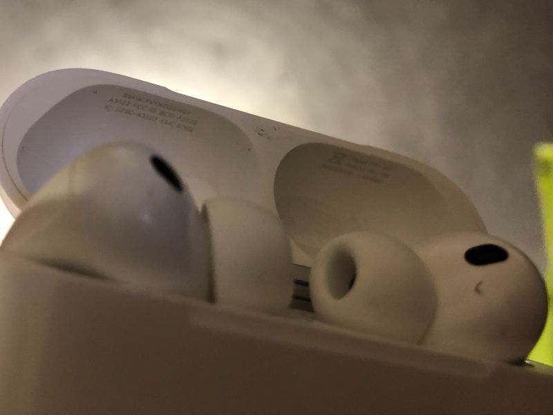 Photo 1 of Apple AirPods Pro 3 Wireless Earbuds, Active Noise Cancellation, Live Translation, Heart Rate Sensing, Hearing Aid Feature, Bluetooth Headphones, Spatial Audio, High-Fidelity Sound, USB-C Charging