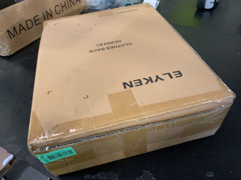 Photo 1 of ELYKEN Coat Rack Freestanding with Natural Marble Base, Metal Coat Rack Stand with 10 Hooks, 3 Adjustable Size Coat Tree for Bags, Clothes, and Hats for Entryway, Bedroom, Hallway, Office, Black