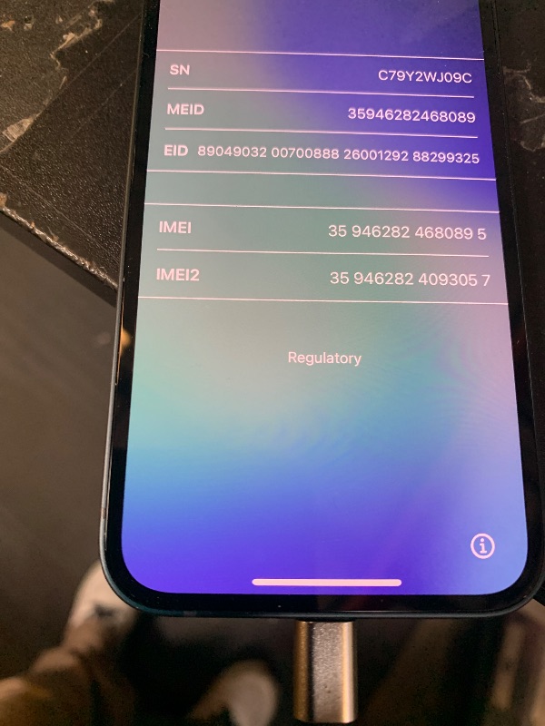 Photo 1 of Apple iPhone 13 Mini, 128GB, Midnight - Unlocked (Renewed)