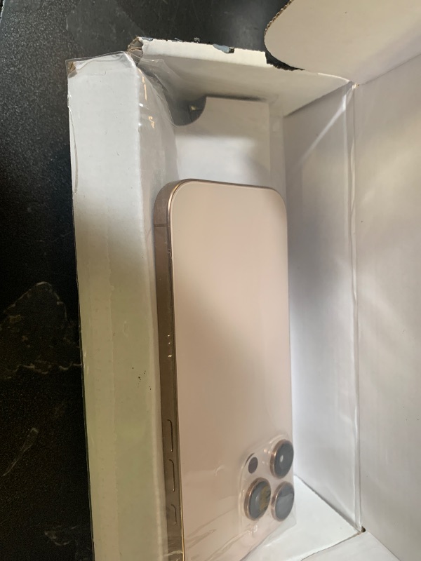 Photo 1 of Apple iPhone 16 Pro, US Version, 256GB, Desert Titanium - Unlocked (Renewed)