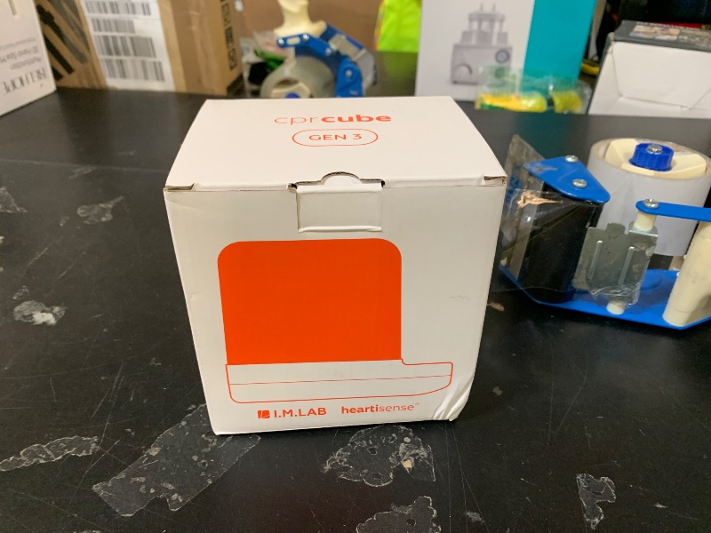 Photo 1 of HeartiSense CPRCUBE 3 – CPR Training Kit | Visual & Sound Feedback Device for Trainers and Instructors