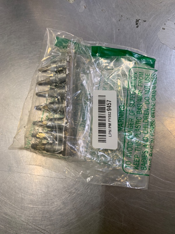 Photo 1 of 7PCS Torx Star 6 Point 1/4-Inch Impact Drive Socket Kit, Broken Bolt Extractor with T10 T15 T20 T25 T27 T30 T40 - Damaged & Stripped & Fastener Screw Remover Tool Set