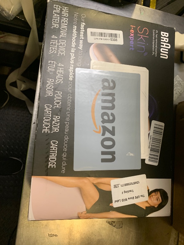 Photo 1 of Braun Smart IPL, Skin i·Expert Pro 7, VOGUE's Best Hair Removal Device, IPL Hair Removal for Women and Men, Permanent Laser Hair Reduction At-Home, World's 1st Smart App, 4 Heads, IPL7387