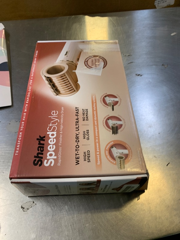 Photo 1 of Shark Hair Dryer | SpeedStyle | No Heat Damage Hair Styling Tool | 3 Styling Tools Included | Portable & Powerful Blow Dryer | Best for Straight & Wavy Hair | Silk | HD331