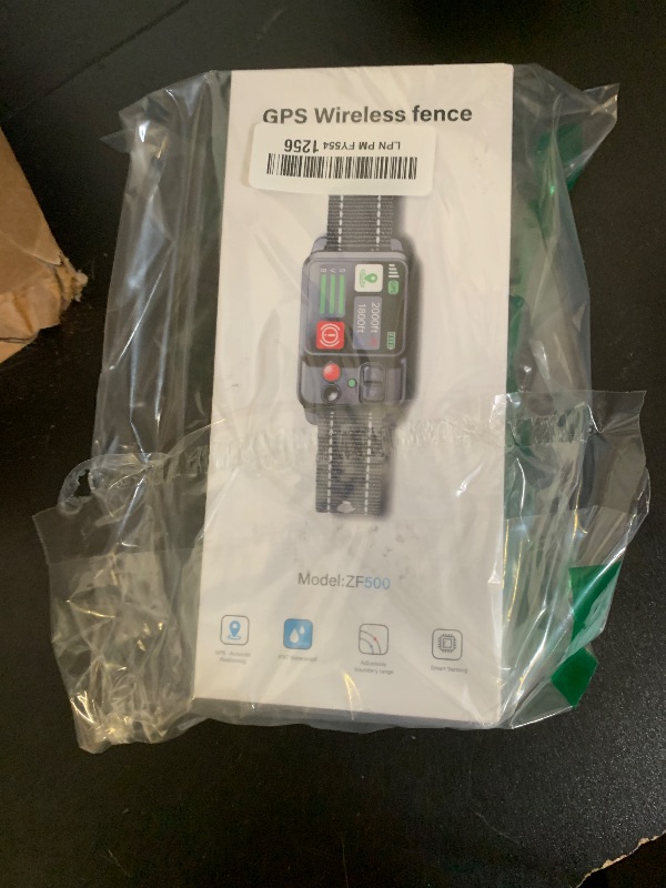 Photo 1 of DJNFGQ GPS Wireless Dog Fence System, Electric Electric Dog Fence Using GPS Electric Satellite Technology, with a Range of 15-2000m, IPX7 Waterproof Rechargeable Collar Receiver,Outdoor Use Only6