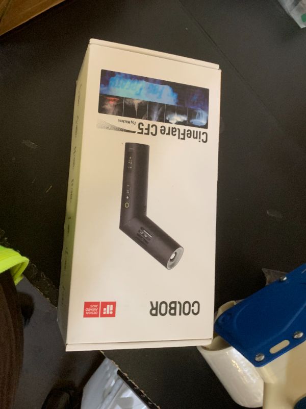 Photo 1 of COLBOR CF5 Portable Fog Machine, 40W Mini Handheld Smoke Machine for Photography with Remote Control, Small Fogger for Halloween Party Cosplay, Rechargeable Fog Machine