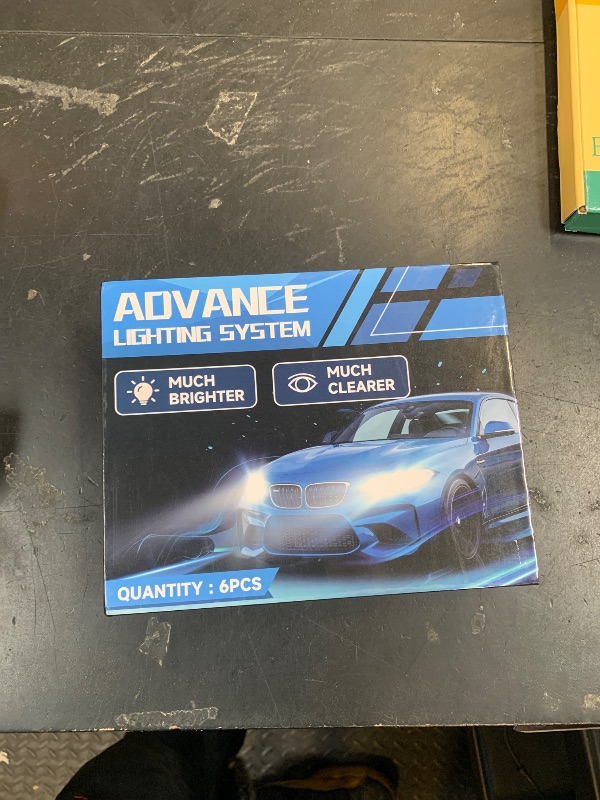 Photo 1 of ZSTOPCL Fit for Toyota Highlander 2014-2022 Light Bulbs, High/Low Beam Fog Light Bulbs Combo, 800% Brightness, 6000K Cool White, Plug and Play, Pack of 6