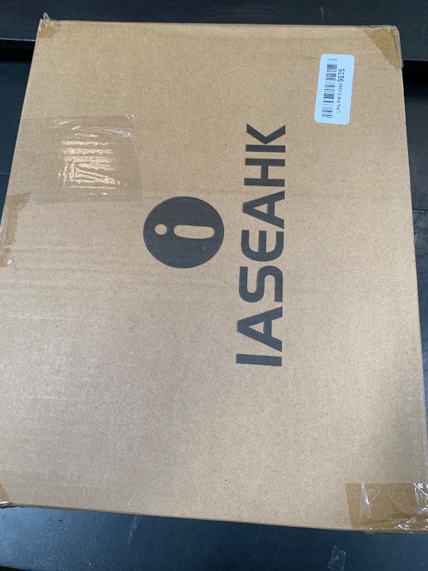 Photo 1 of IASEAHK Outdoor Seat Cushion Set, Waterproof & Fade Resistant Patio Chair Cushions, Outdoors Cushion for Patio Furniture, 24 x 24 x 4 Inch, Outdoor Couch Cushions with Handle and Ties, Spice