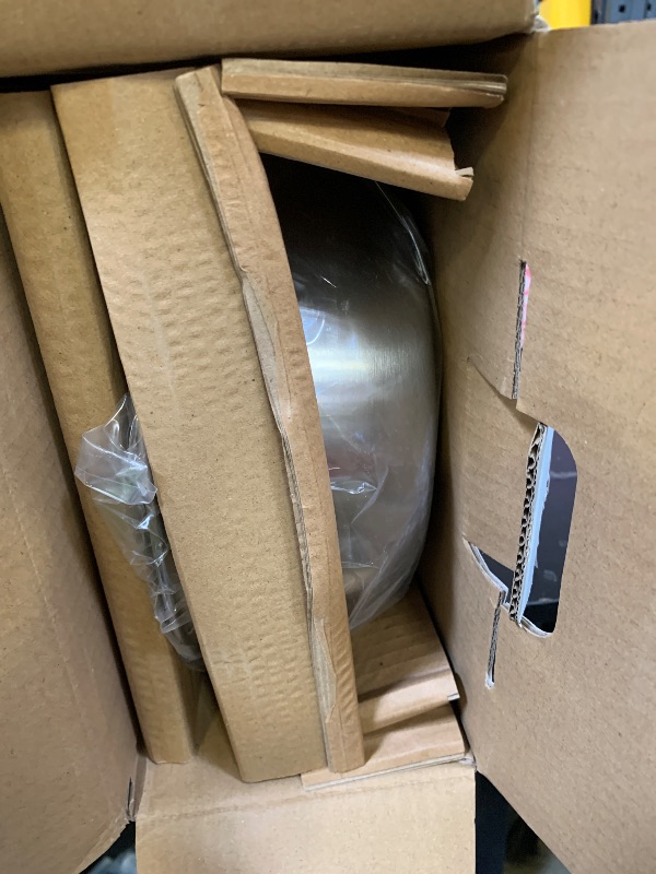 Photo 1 of Misen 5-Ply Stainless Steel Saucier with Lid– Induction-Compatible Pan with Curved Sides for Smooth Stirring - Oven Safe to 800F – Even Heat Distribution & Ergonomic Handle - 3 QT