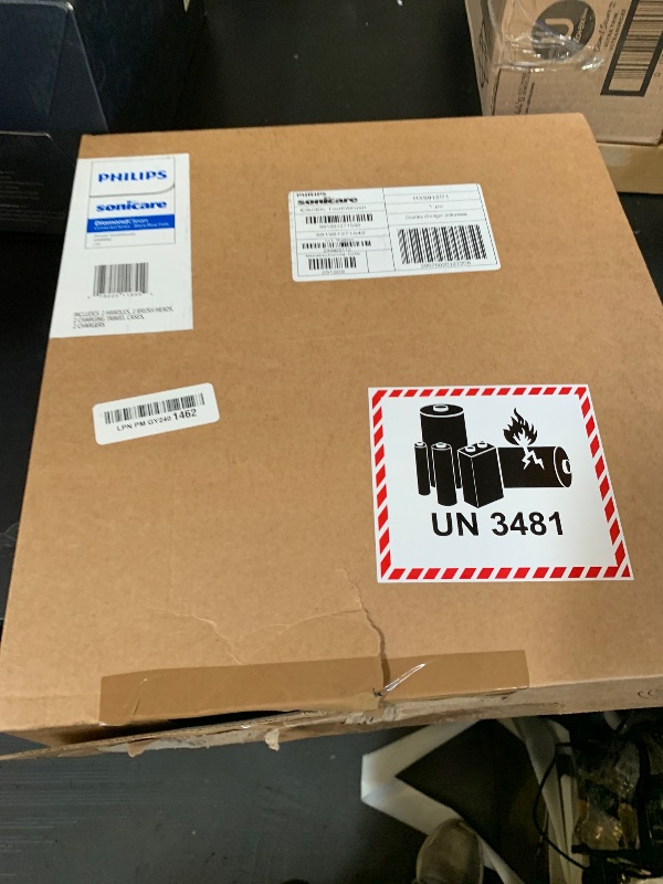 Photo 1 of Philips Sonicare DiamondClean Connected Electric Toothbrush 2 Pack, x2 Sonic Toothbrushes, x2 Charging Travel Cases, x2 A3 Brush Heads, 12 Brushing Settings, (Black and Rose Gold) Model HX9912/71