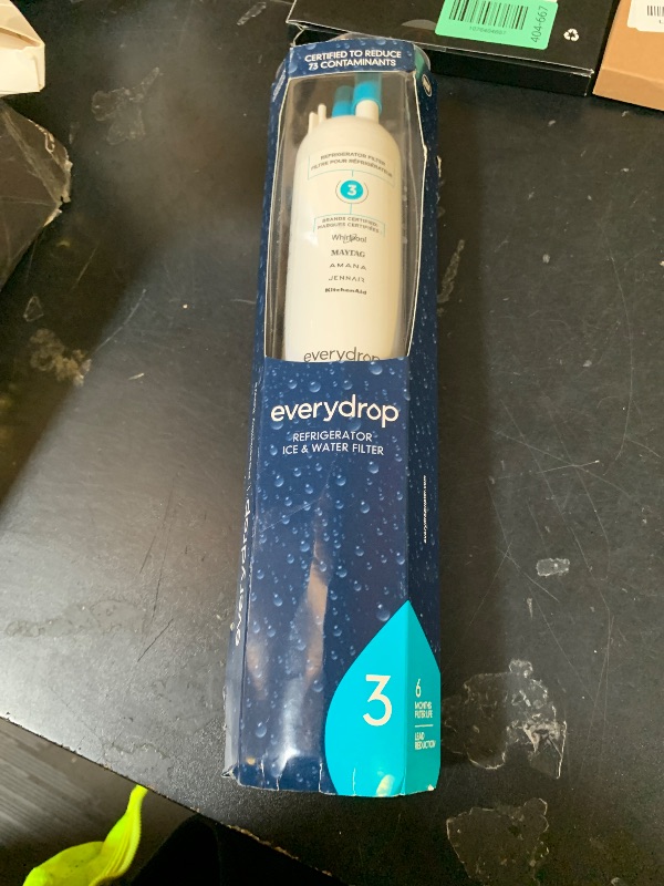 Photo 1 of everydrop by Whirlpool Ice and Water Refrigerator Filter 3, EDR3RXD1, Single-Pack