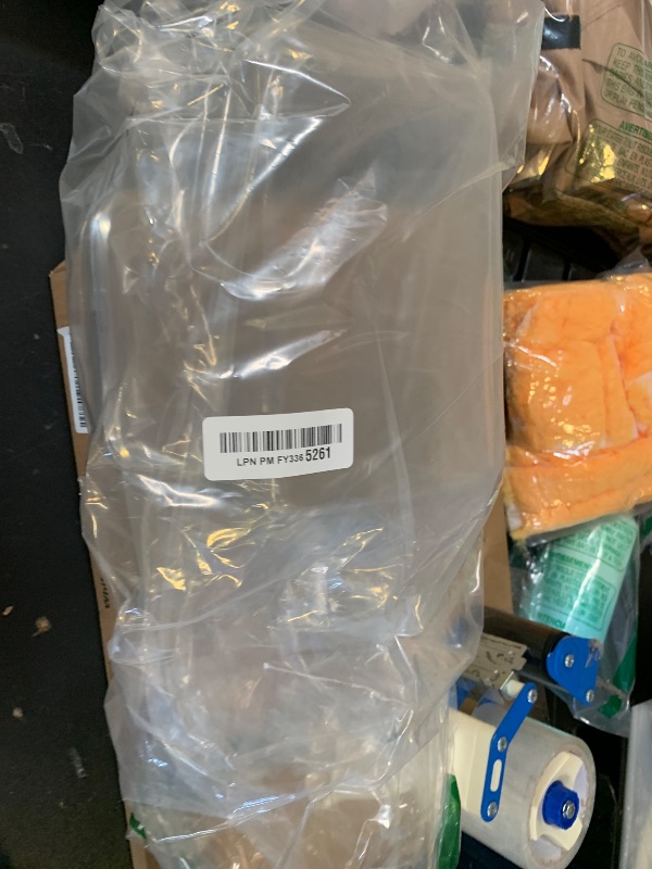 Photo 1 of 1 Gallon Square Glass Pitcher with Lid and Spout, Borosilicate Glass Carafe for Hot/Cold Drink, Water Pitchers with Handle for Fridge, Extra Large Jug for Iced Tea, Coffee, Juice, Beverage