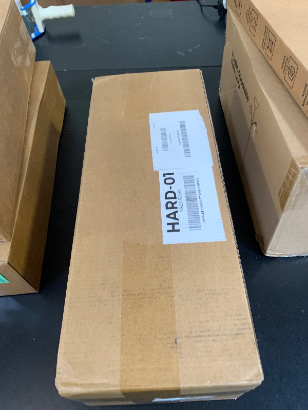 Photo 1 of 1 Inch Curtain Rods for Windows, Extra Long 32 to 240 Inch Long Black Rustic Curtain Rod Set, Modern Design Drapery Tubes with Brackets Room Divider, For Indoor and Outdoor