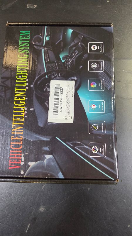 Photo 1 of Acrylic Interior Car LED Strip Light with Wireless APP, RGB Dreamcolor 6 in 1 with 175 inches 593 LEDs Fiber Optic Ambient Lighting Kits, 16 Million Colors Sound Active Function Car Neon Lights