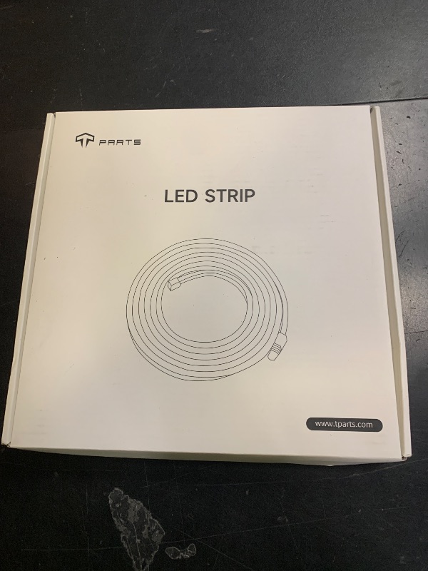 Photo 1 of TPARTS Frunk LED Light Strip for Tesla Model Y Juniper 2025, Flexible Silicone Waterproof Interior Lighting Bar, Tool-Free Installation Front Trunk Accessories Ambient Lights (Cool White Light)