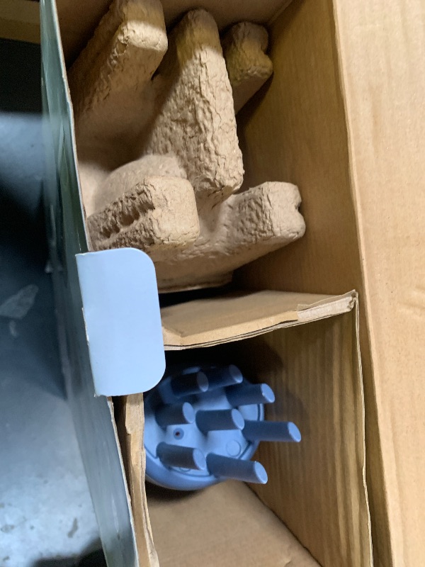 Photo 1 of Infiniti PRO by CONAIR Steam Therapy Hair Steamer, Portable Styling Tool with 7-Inch Diffuser Attachment, 30-Second Heat-Up, Penetrating Steam for Detangling, Reshaping, and Volumizing Curls, Blue