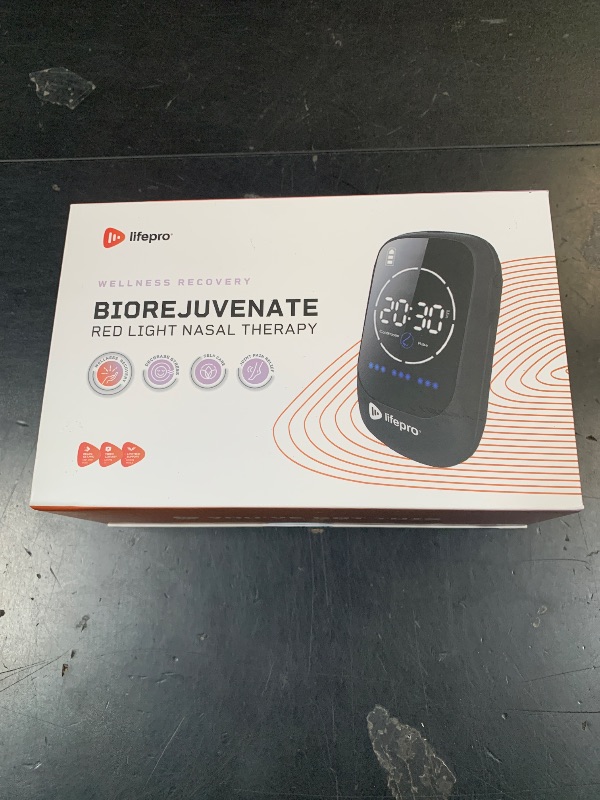 Photo 1 of Lifepro red Light Therapy for Nose & Ears - Rechargeable Near Infrared & Red Light Nasal Therapy for Nose - red Light Therapy for Ears/Sinuses Pain Relieve - Red Light Sinus Therapy Device