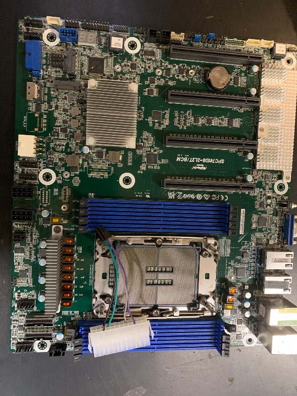 Photo 1 of ASRock Rack SPC741D8-2L2T CEB Server Motherboard Single Socket 4th Gen Intel® Xeon® Scalable Processors (LGA 4677) C741 4 PCIe gen5 Dual 10G & 1G LAN