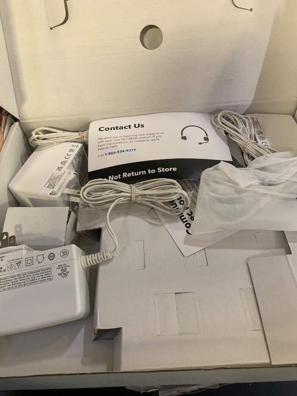 Photo 1 of NETGEAR Orbi 770 Series Tri-Band WiFi 7 Mesh Network System (RBE773) - Router + 2 Satellite Extenders, Security Features, Up to 11Gbps, Covers up to 8,000 sq. ft., 100 Devices, 2.5 Gig Internet Port
