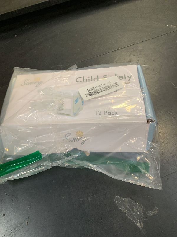 Photo 1 of [12-Pack] Invisible Baby Proofing Cabinet Locks - No Drill Child Safety Drawer Latches - Adhesive Childproof Latch for Cabinets, Kitchen & Furniture - Secure Toddler & Infant Safety No Tools Required