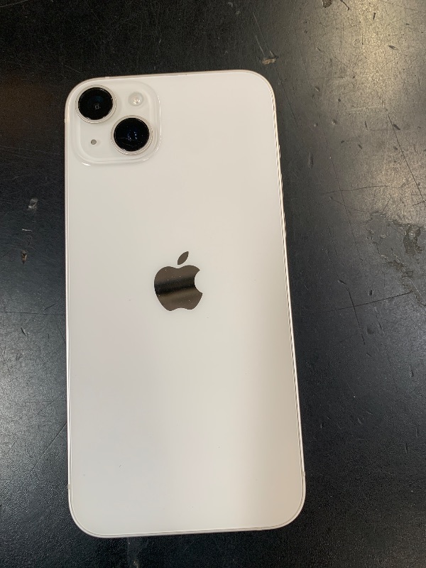 Photo 1 of Apple iPhone 14 Plus, 256GB, Starlight - Unlocked (Renewed)